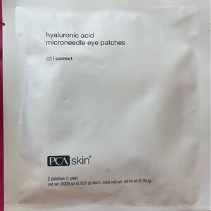 $18 ADD ON - PCA Skin Hyaluronic Acid Microneedle Eye Patches